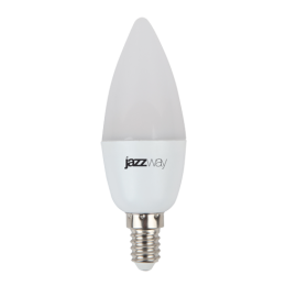 Лампа светодиодная PLED-SP 7Вт C37 свеча 3000К тепл. бел. E14 530лм 230В JazzWay 1027818-2