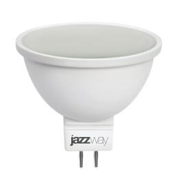 Лампа светодиодная PLED-SP 7Вт JCDR MR16 3000К тепл. бел. GU5.3 520лм 230В JazzWay 1033499