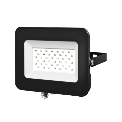 Прожектор светодиодный PFL-30W 30Вт RGB BL IP65 черн. JazzWay 5016408