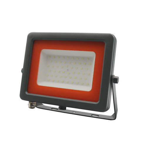 Прожектор LED 50W 6500К IP65 с клапаном давления, стекло матовое, PFL-S2 Jazzway