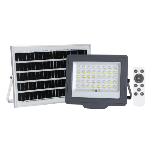 Прожектор светодиодный PFL SOLAR 100 6500К IP65 (в компл. с солнечной панелью и пультом) JazzWay 5044418