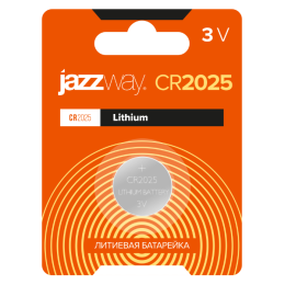 Элемент питания литиевый CR2032 3В BL-1 (блист.1шт) JazzWay 2852892