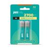 Аккумулятор AA/HR6 NI-MH 2700мА.ч предзаряженный BL-2 (блист.2шт) JAZZway 5007840