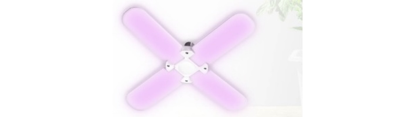 Лампа светодиодная для растений PPG T95-4p AGRO 36w FR E27 (для растений) Jazzway